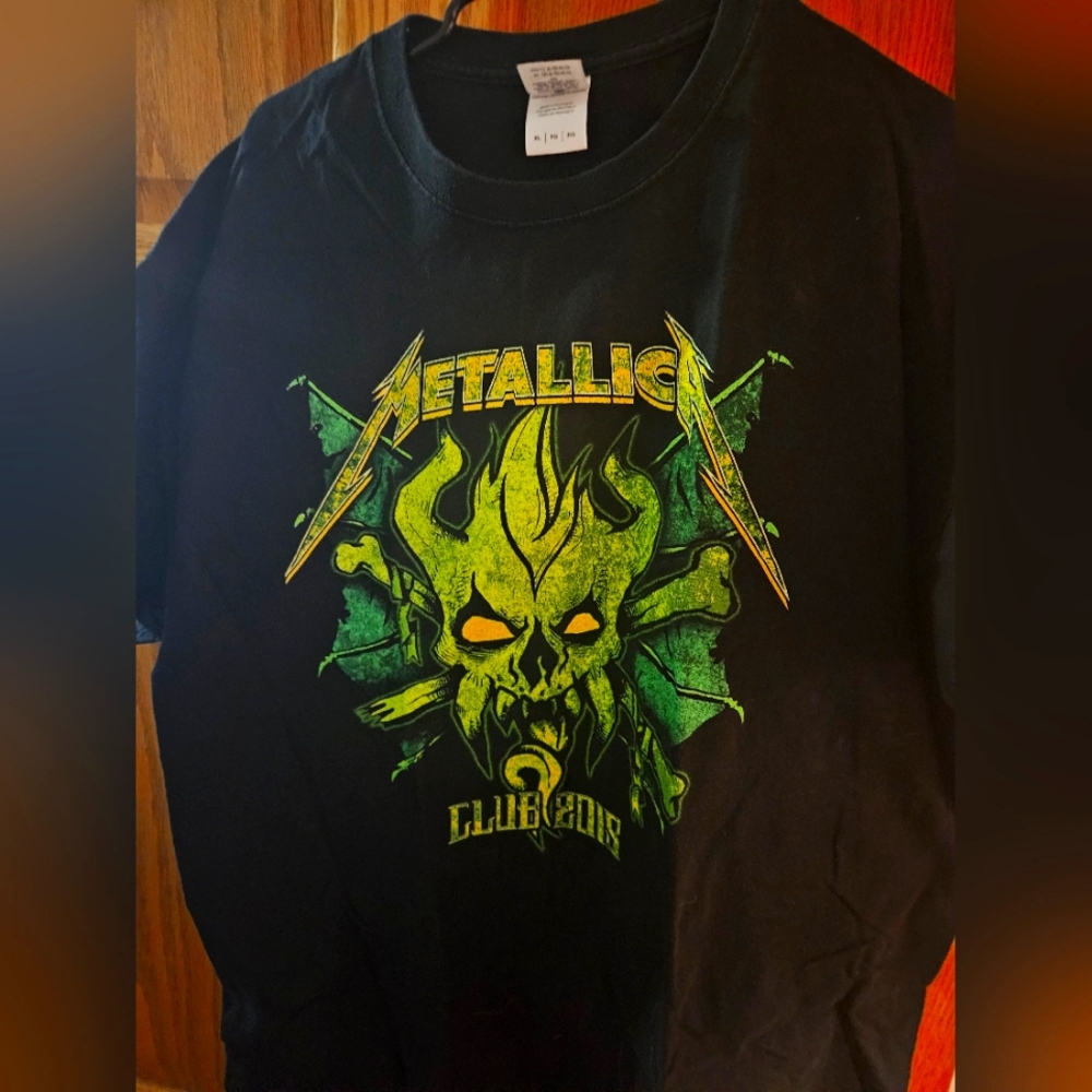 Metallica t-shirt size XL